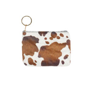 Cow Patterned Coin Card Purse