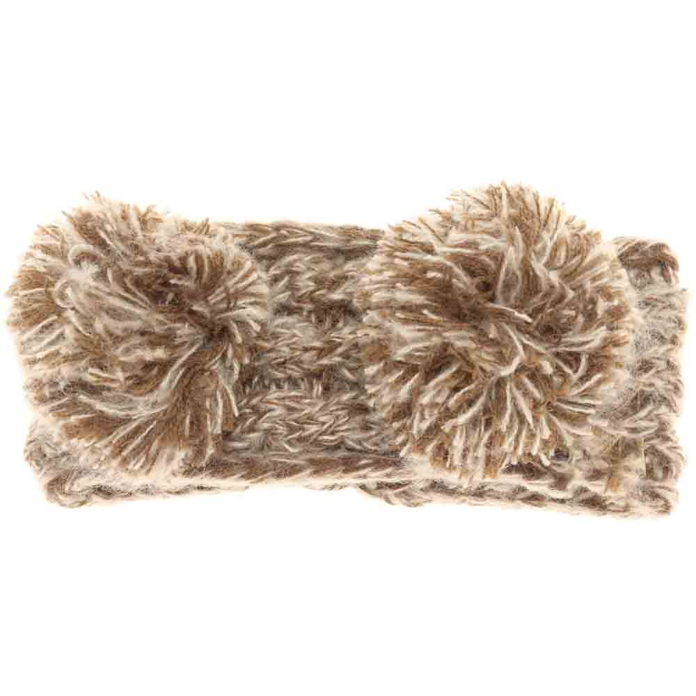 KIDS Multi-tone Double Pom C.C Head Wrap