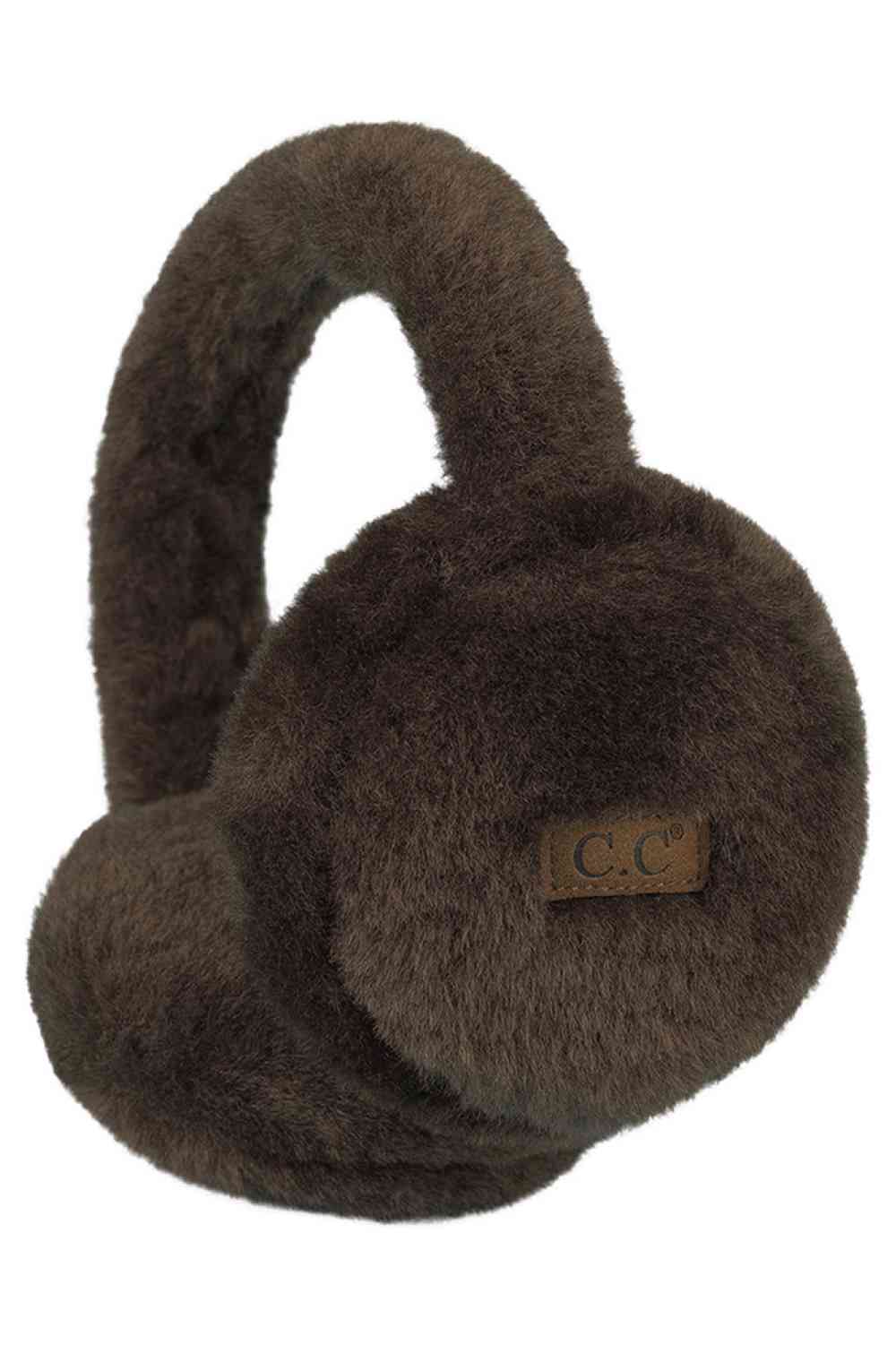 C.C Faux Fur Solid Winter Earmuff Winter Headband