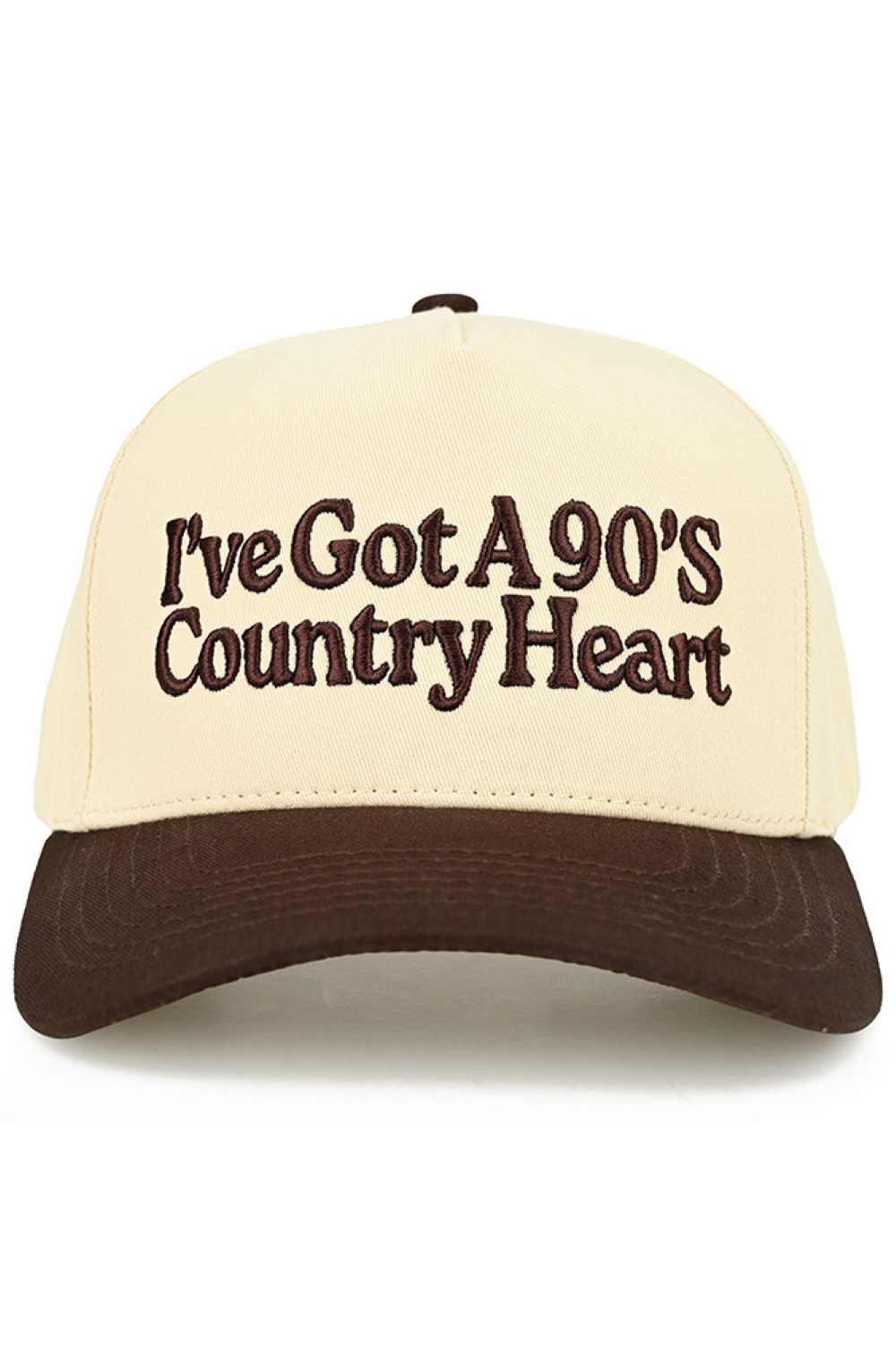 C.C I'VE GOT A 90'S COUNTRY HEART Two Tone Trucker Hat