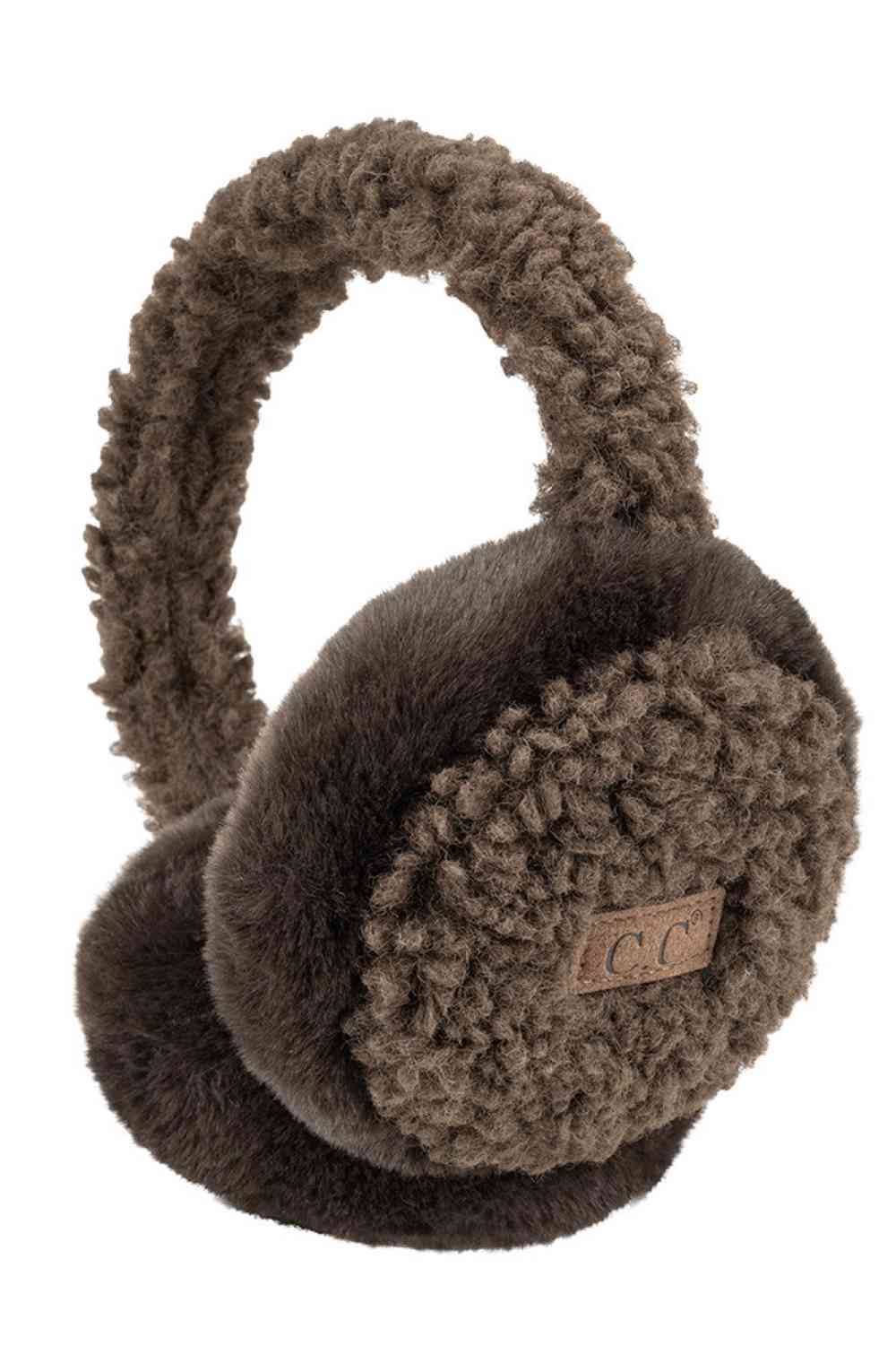 C.C Faux Fur Sherpa Earmuffs
