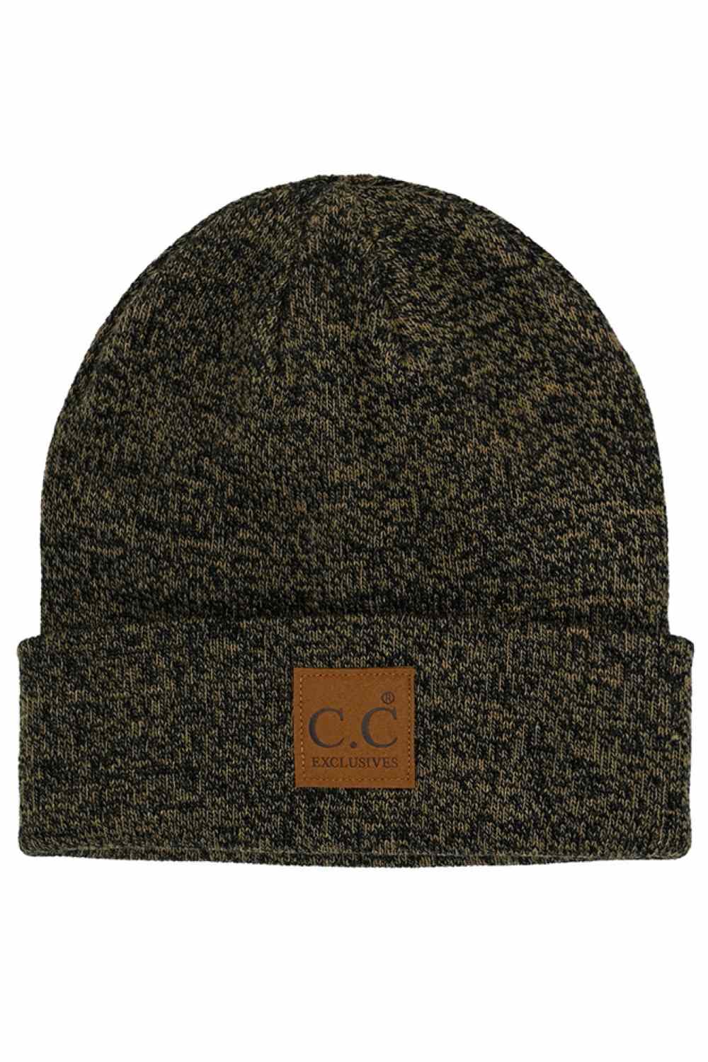 C.C Unisex Classic Basic Solid Color Beanie