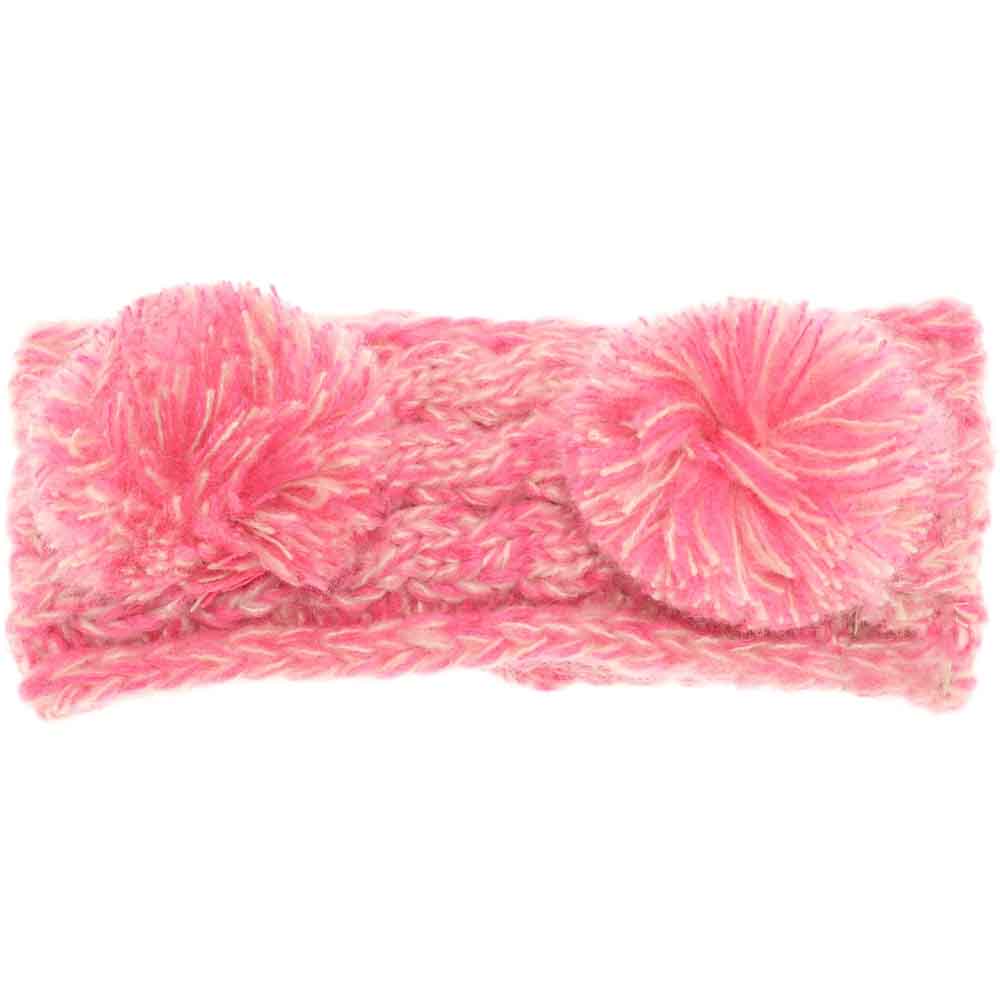 KIDS Multi-tone Double Pom C.C Head Wrap
