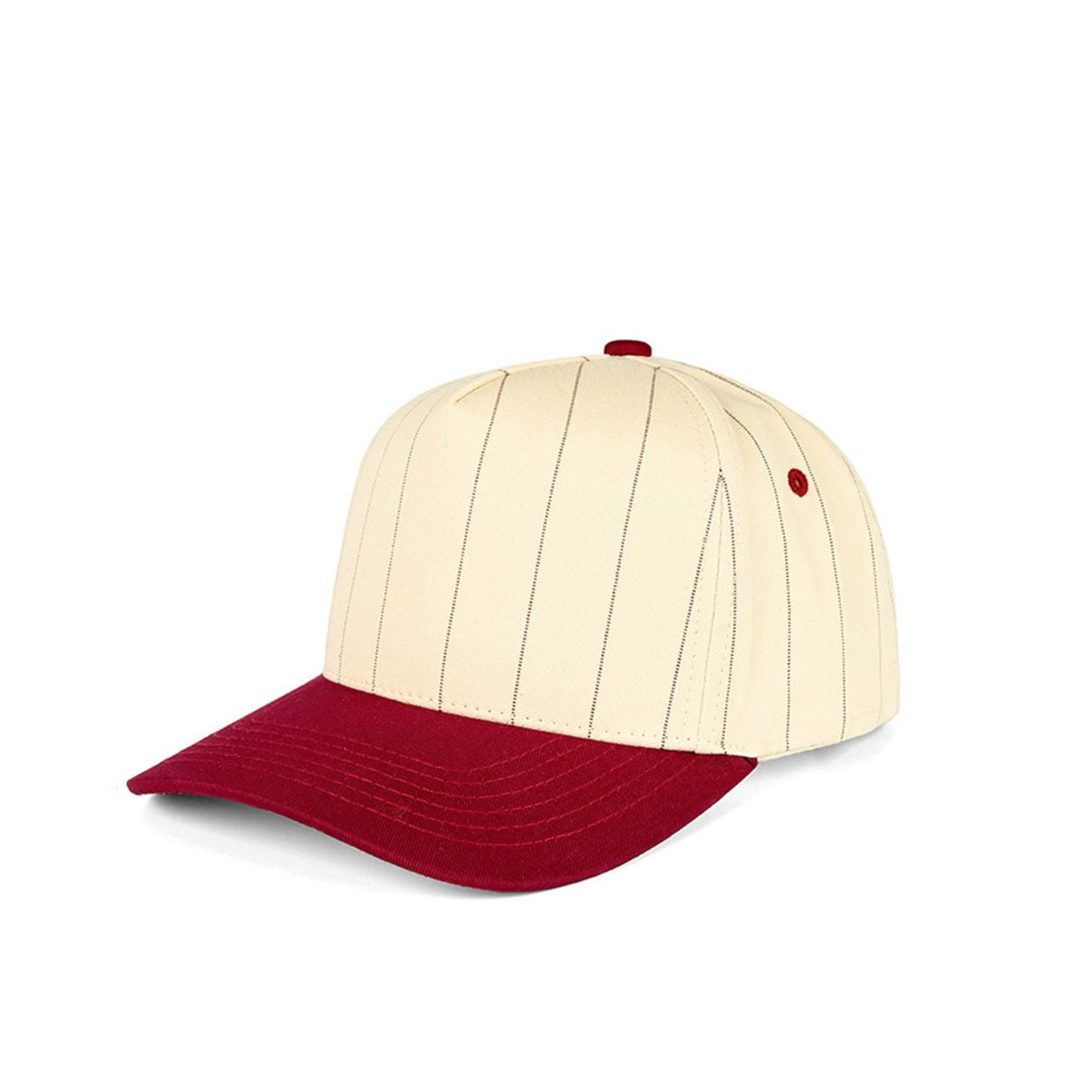 C.C Pinstripe Palin Two Tone Trucker Cap