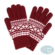 Knit Aztec Smart Gloves