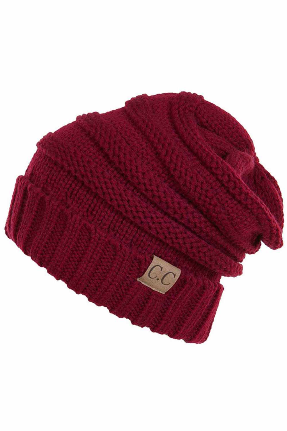 C.C Oversize Slouchy Knitted Beanie