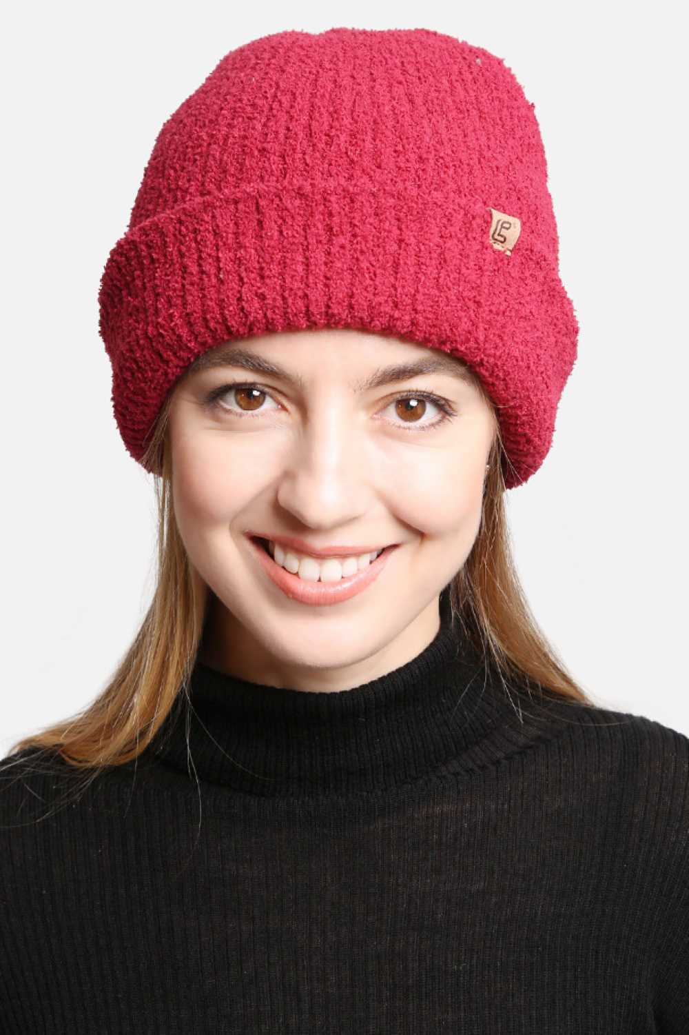 Double Layered Solid Beanie
