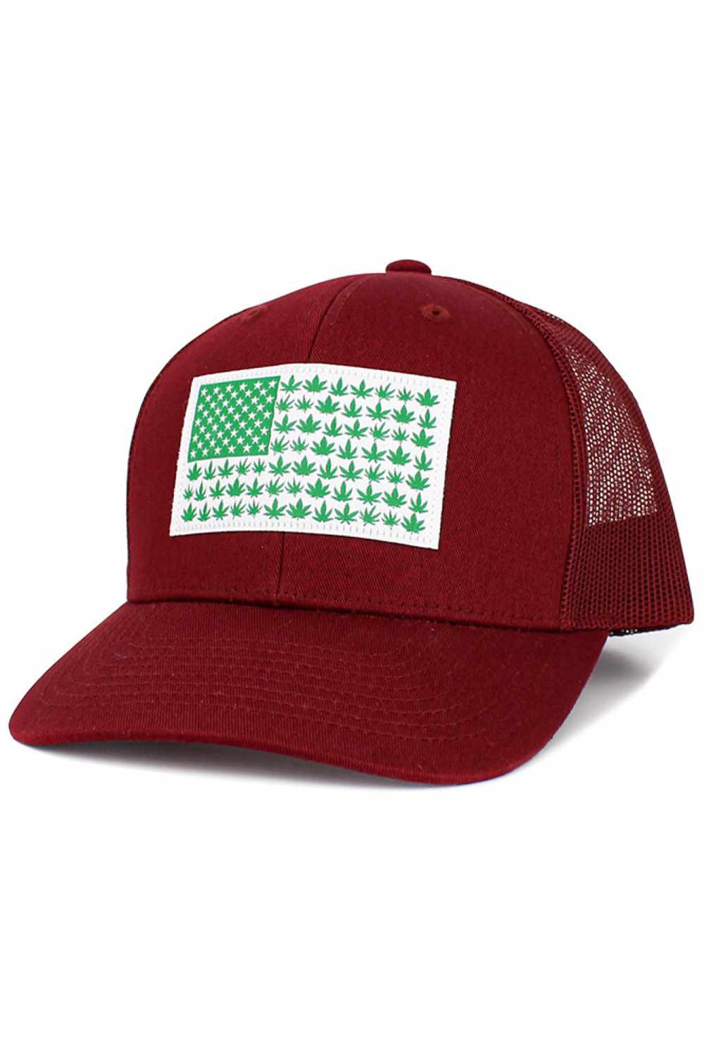 FLAG Patch Mesh Back American Flag Theme Baseball Cap
