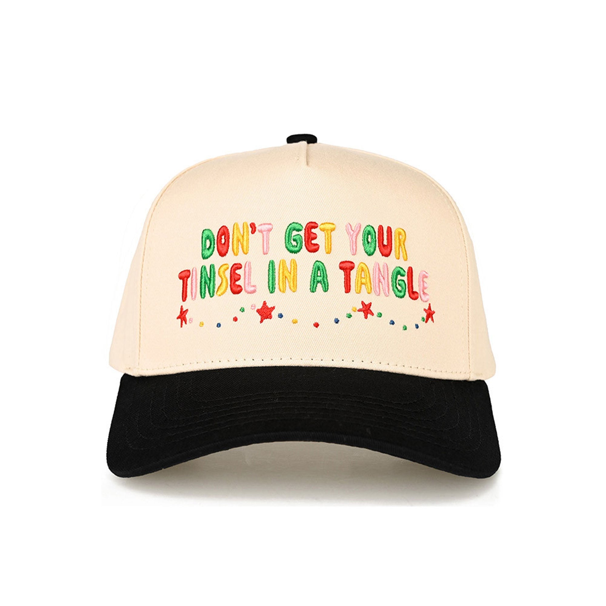 C.C DONT GET YOUR TINSEL IN A TANGLE Trucker Cap