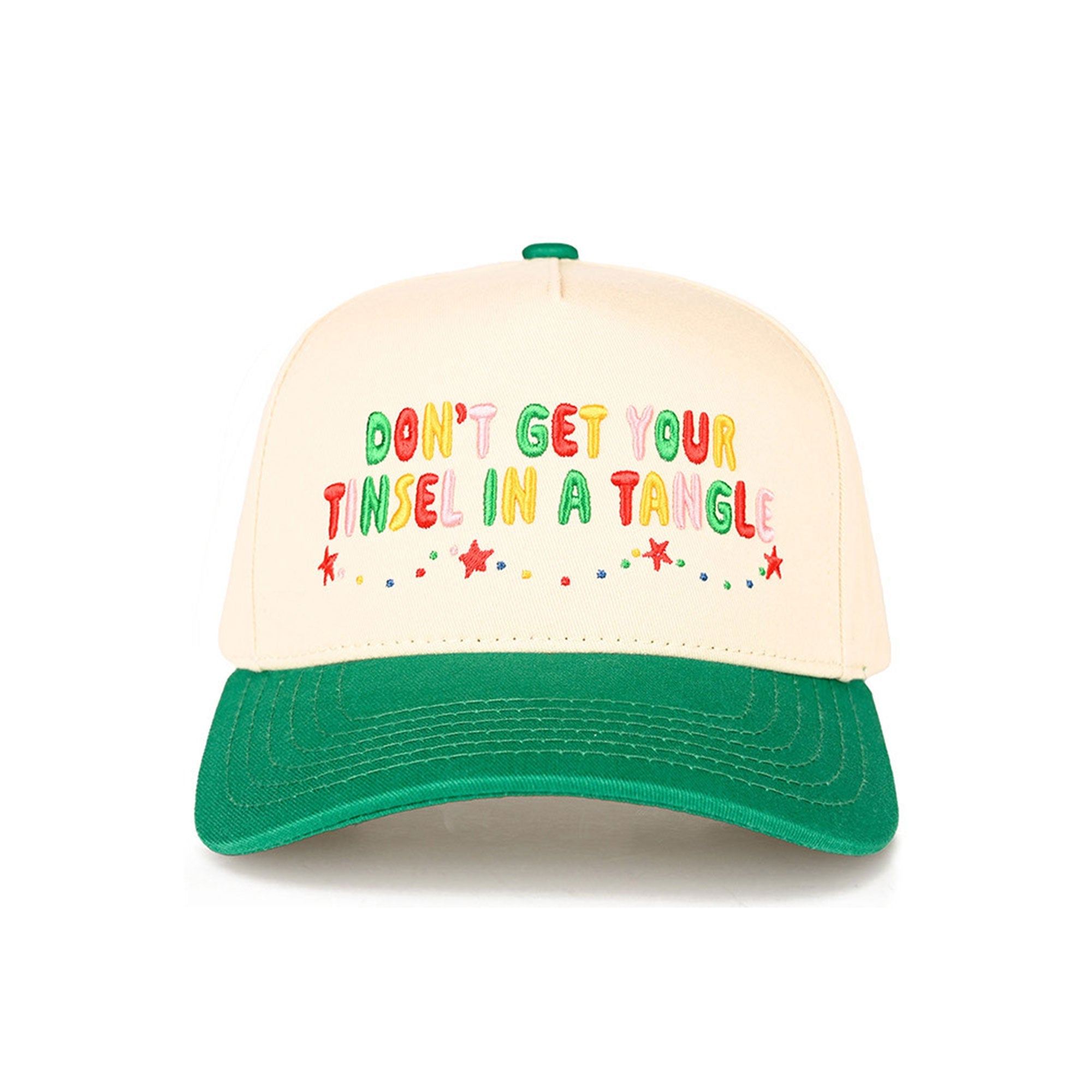 C.C DONT GET YOUR TINSEL IN A TANGLE Trucker Cap