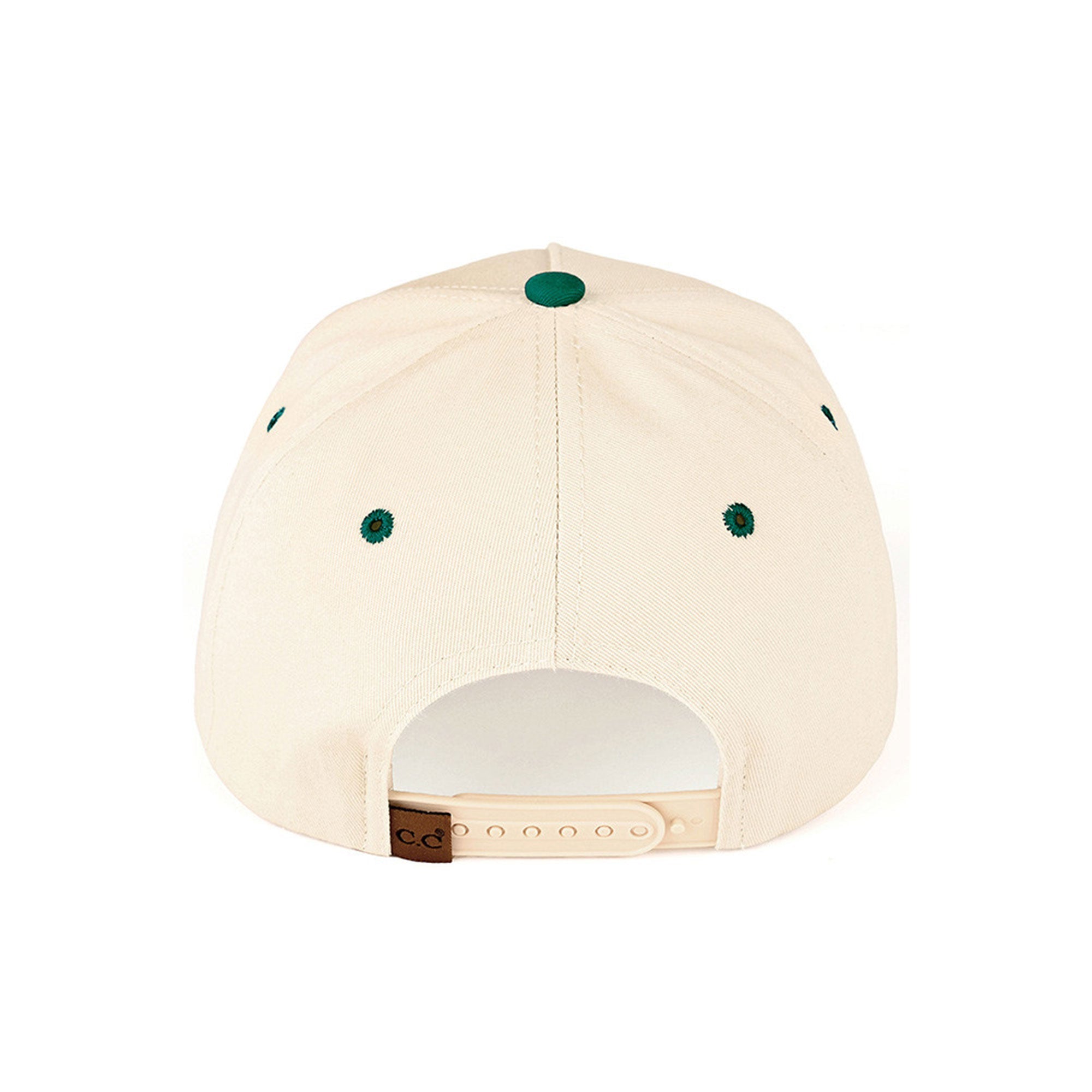 C.C Merry & Bright Letter Two Tone Trucker Cap