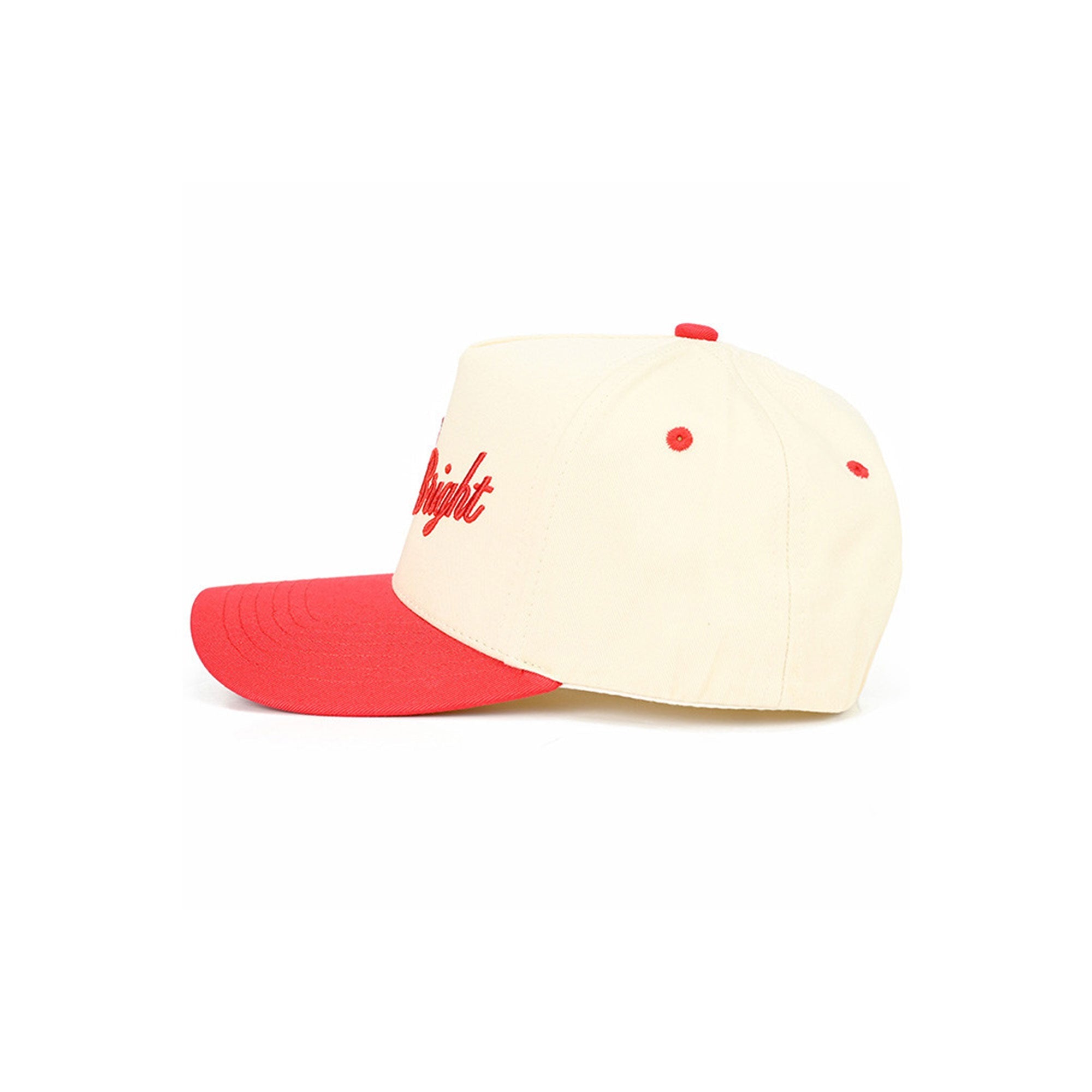 C.C Merry & Bright Letter Two Tone Trucker Cap