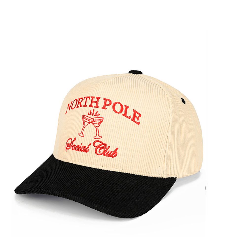 C.C NORTH POLE SOCIAL CLUB Letter Trucker Cap