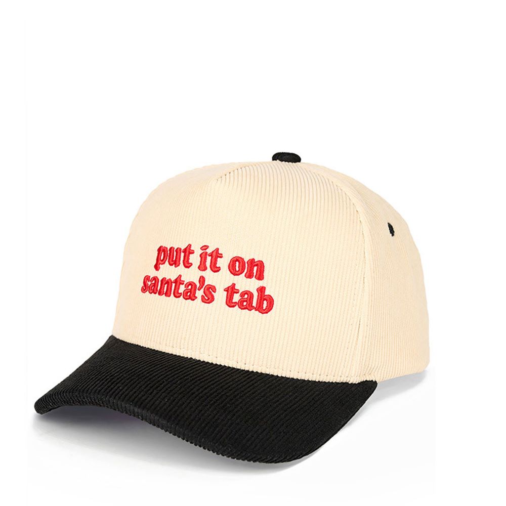 C.C PUT IT ON SANTAS TAP Letter Trucker Cap