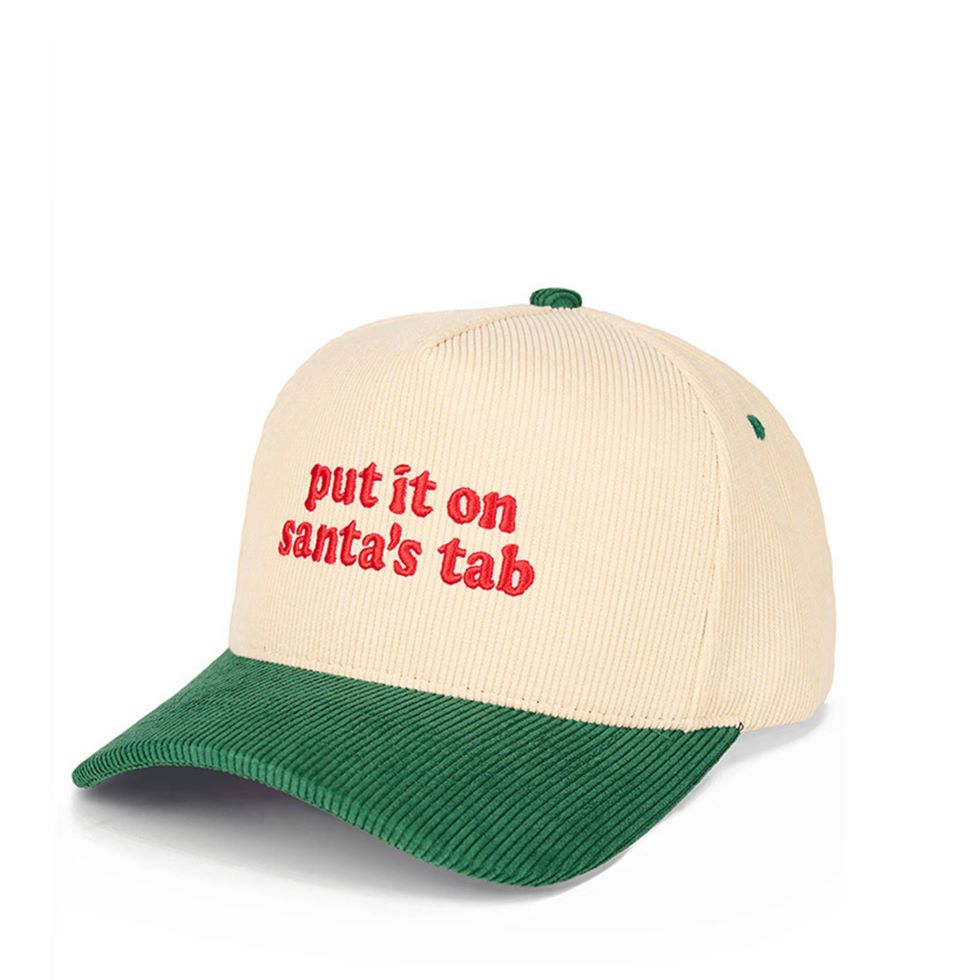 C.C PUT IT ON SANTAS TAP Letter Trucker Cap