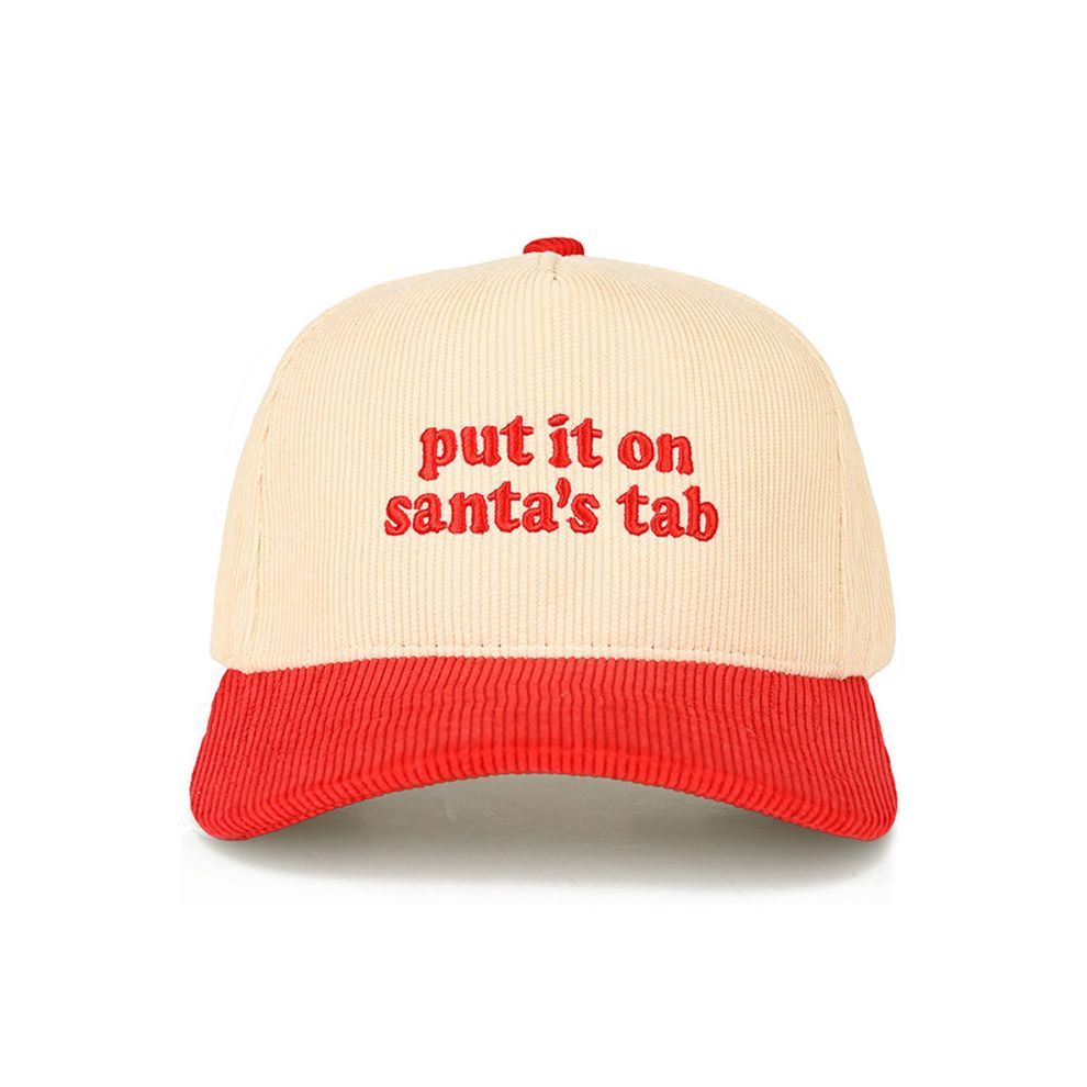 C.C PUT IT ON SANTAS TAP Letter Trucker Cap