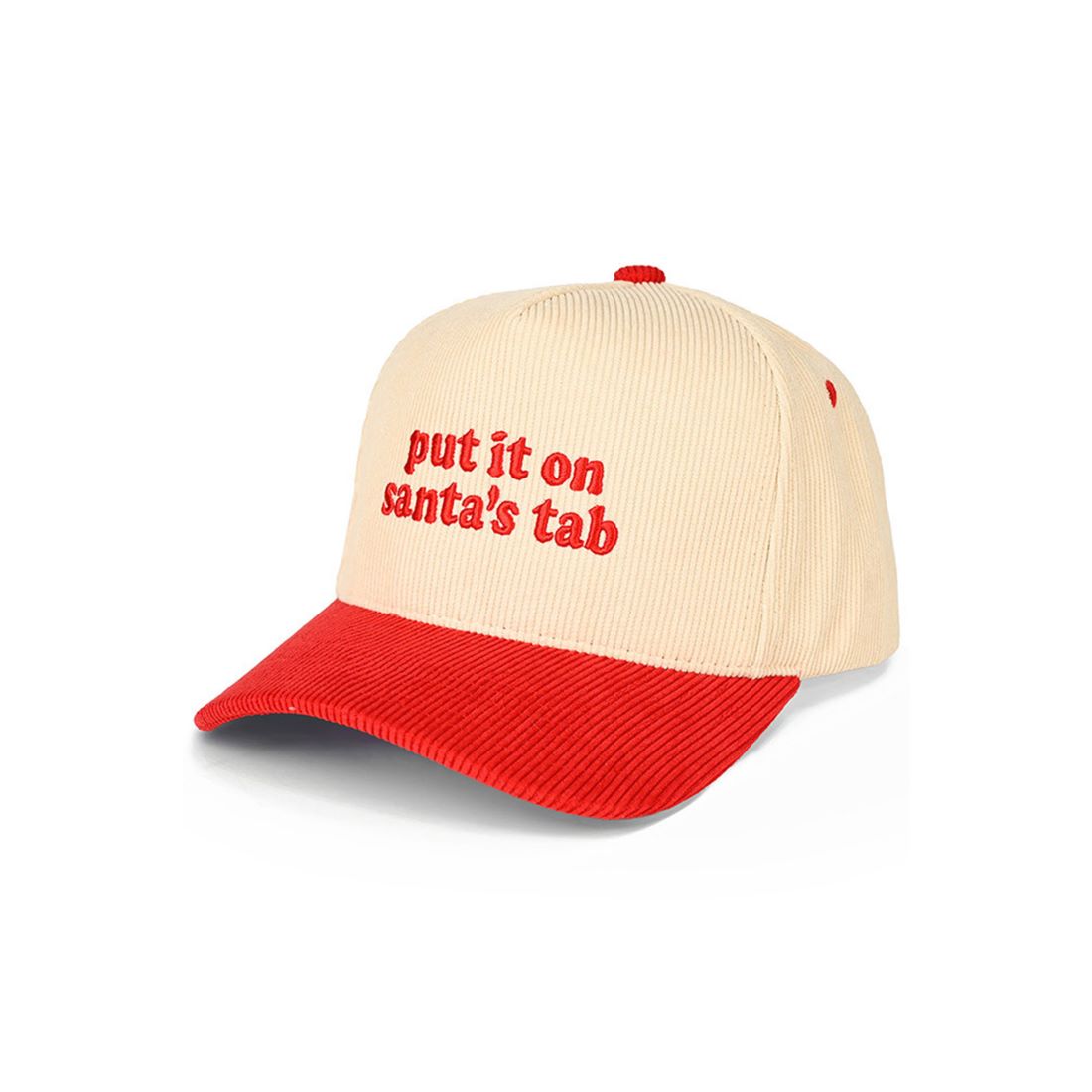 C.C PUT IT ON SANTAS TAP Letter Trucker Cap