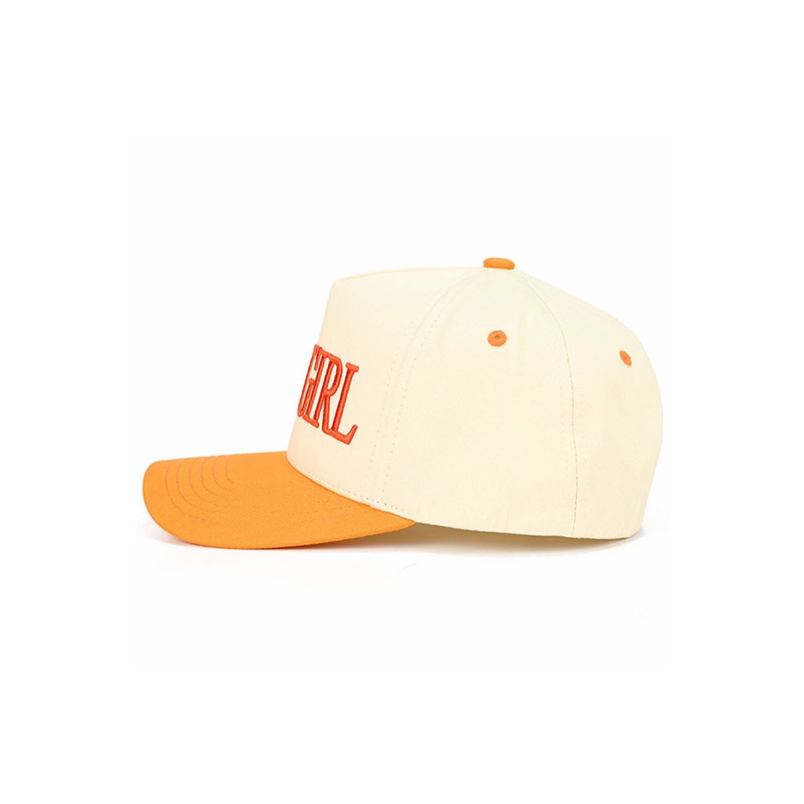 C.C SHOWGIRL Letter Two Tone Trucker Cap