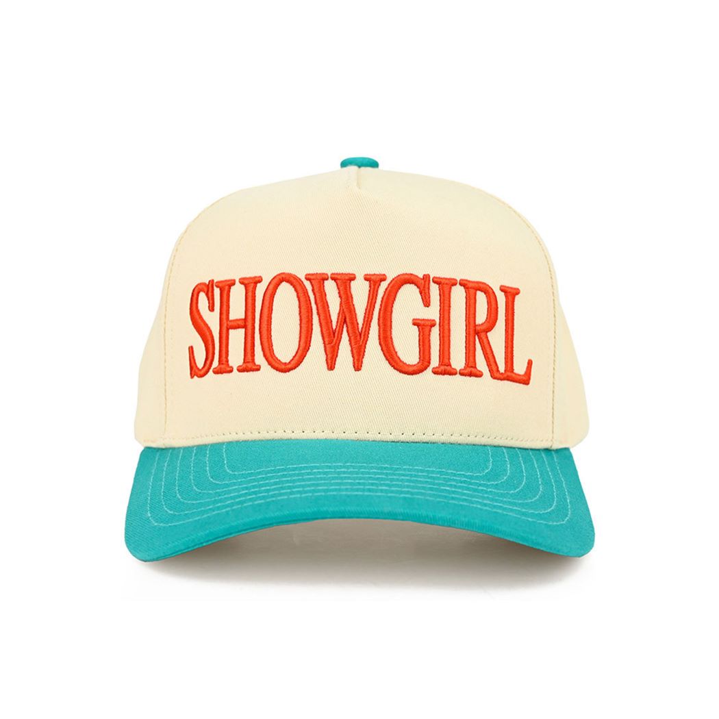 C.C SHOWGIRL Letter Two Tone Trucker Cap