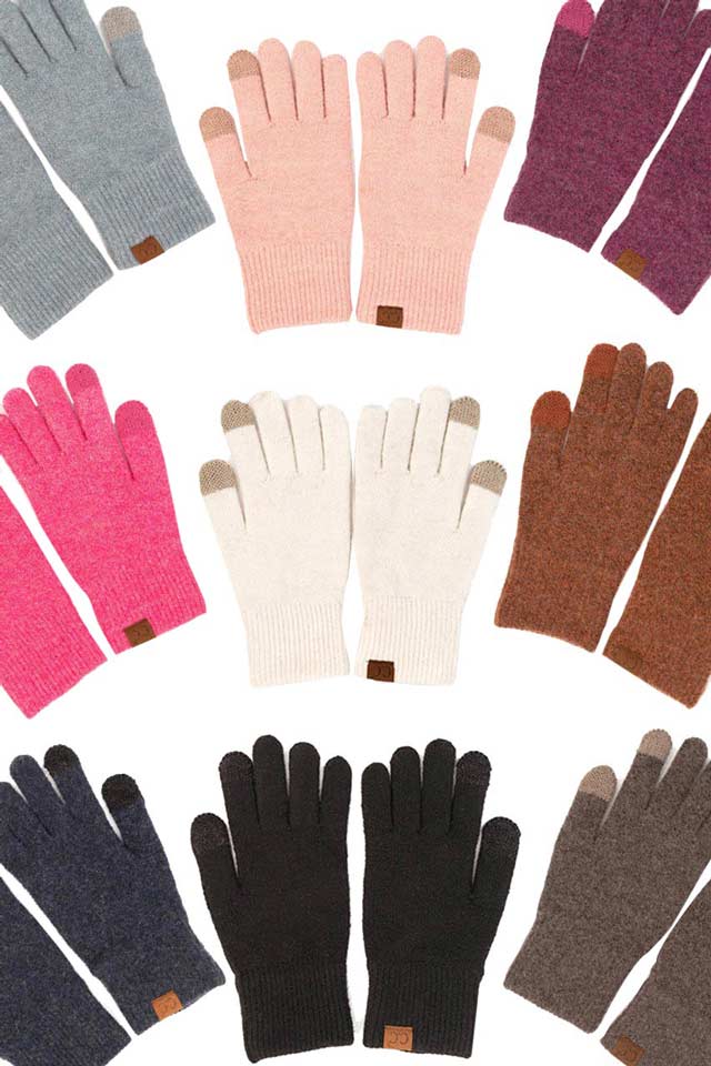 C.C Soft Recycled Fine Yarn Gloves
