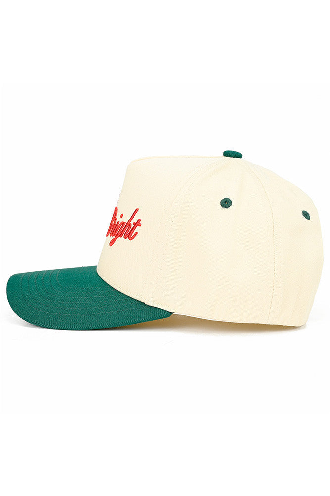C.C Merry & Bright Letter Two Tone Trucker Cap