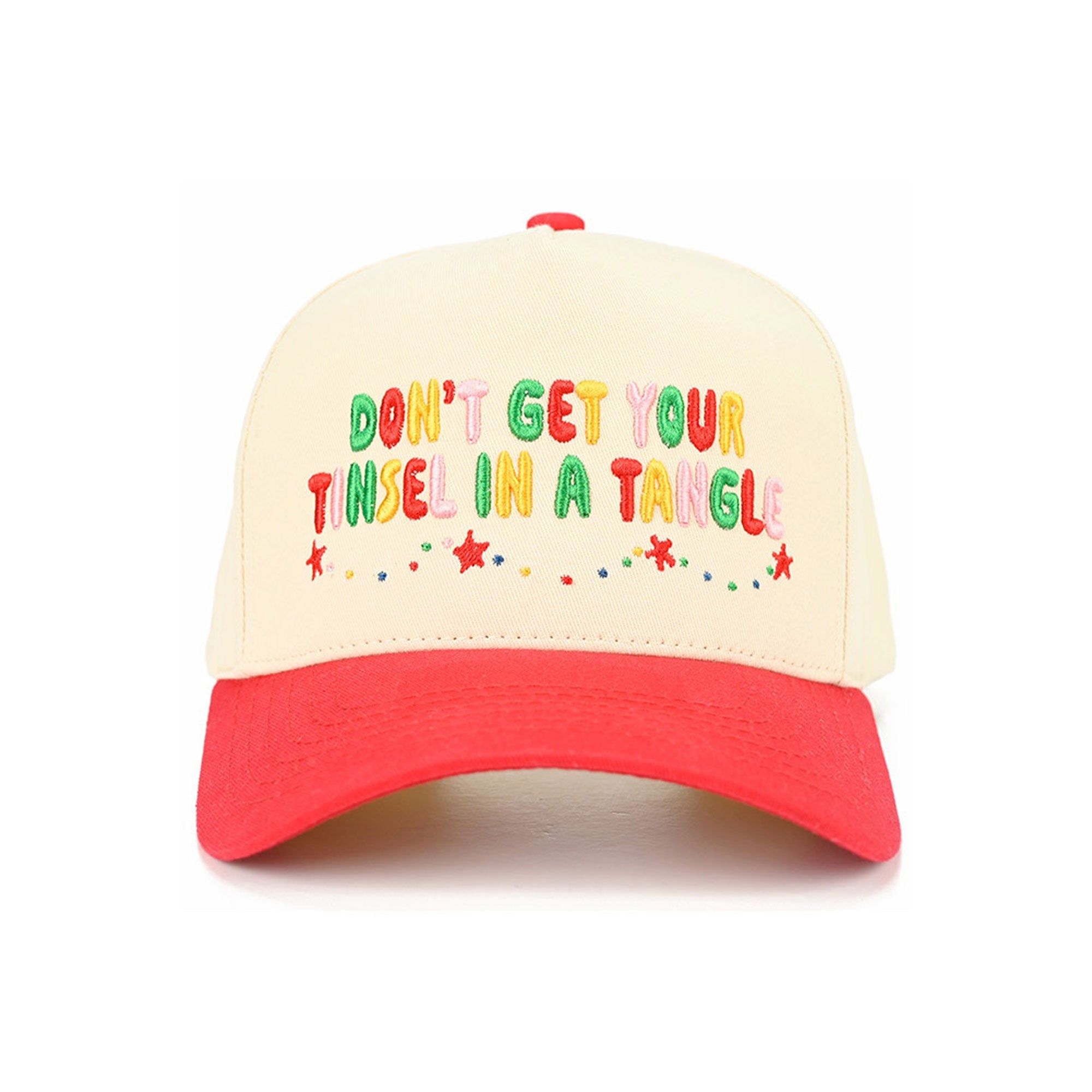 C.C DONT GET YOUR TINSEL IN A TANGLE Trucker Cap