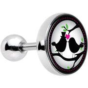 Lovebirds Silhouette Tragus Cartilage Earring