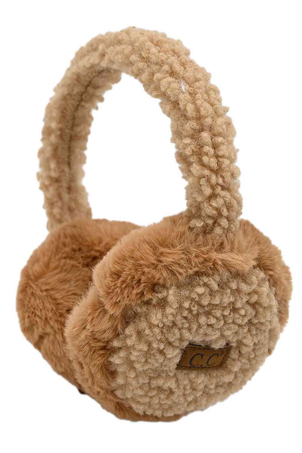 C.C Faux Fur Sherpa Earmuffs