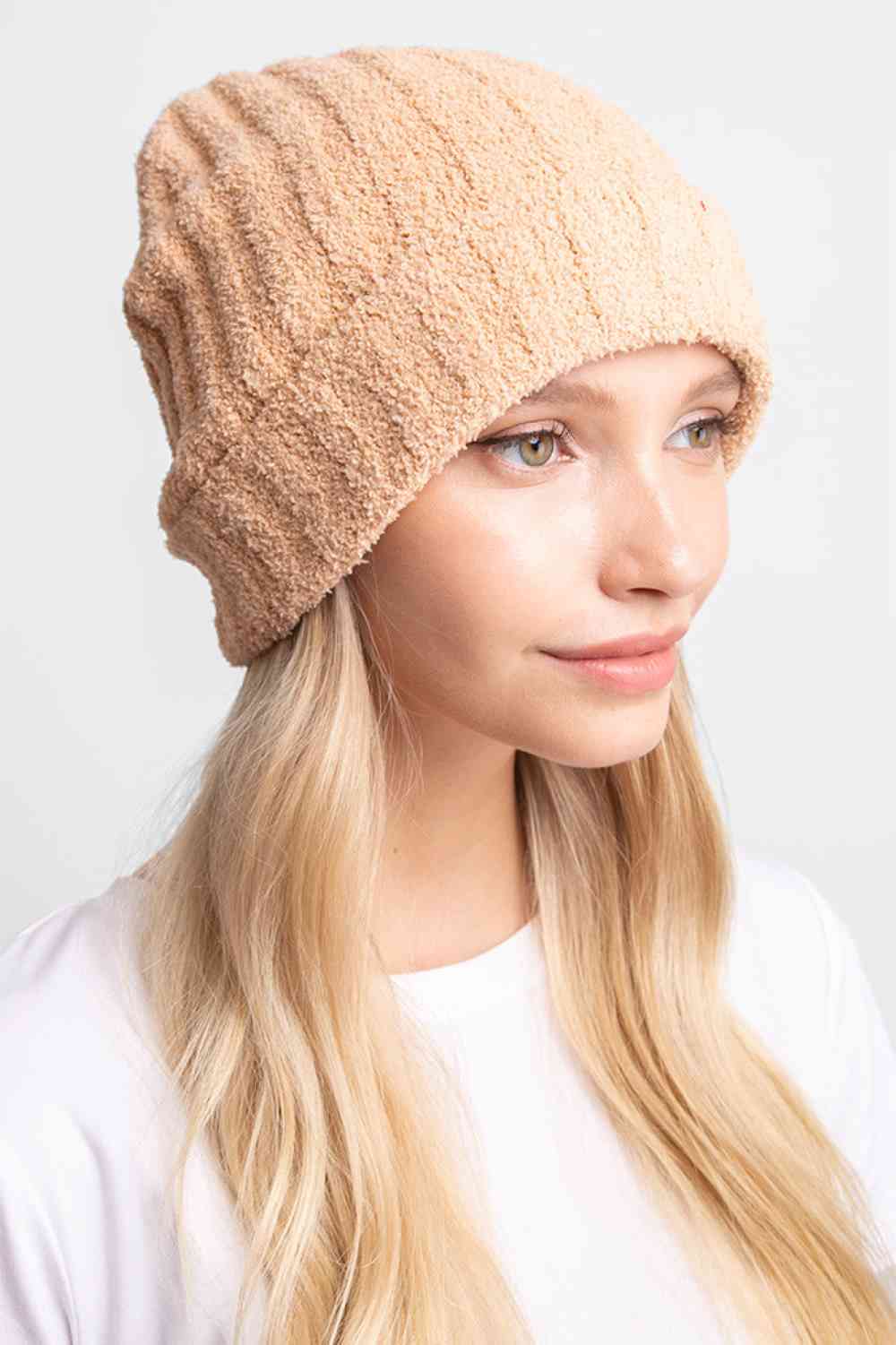 Ribbed Solid Beanie