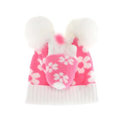 BABY Daisy C.C Pom Pom Beanie and Glove Set