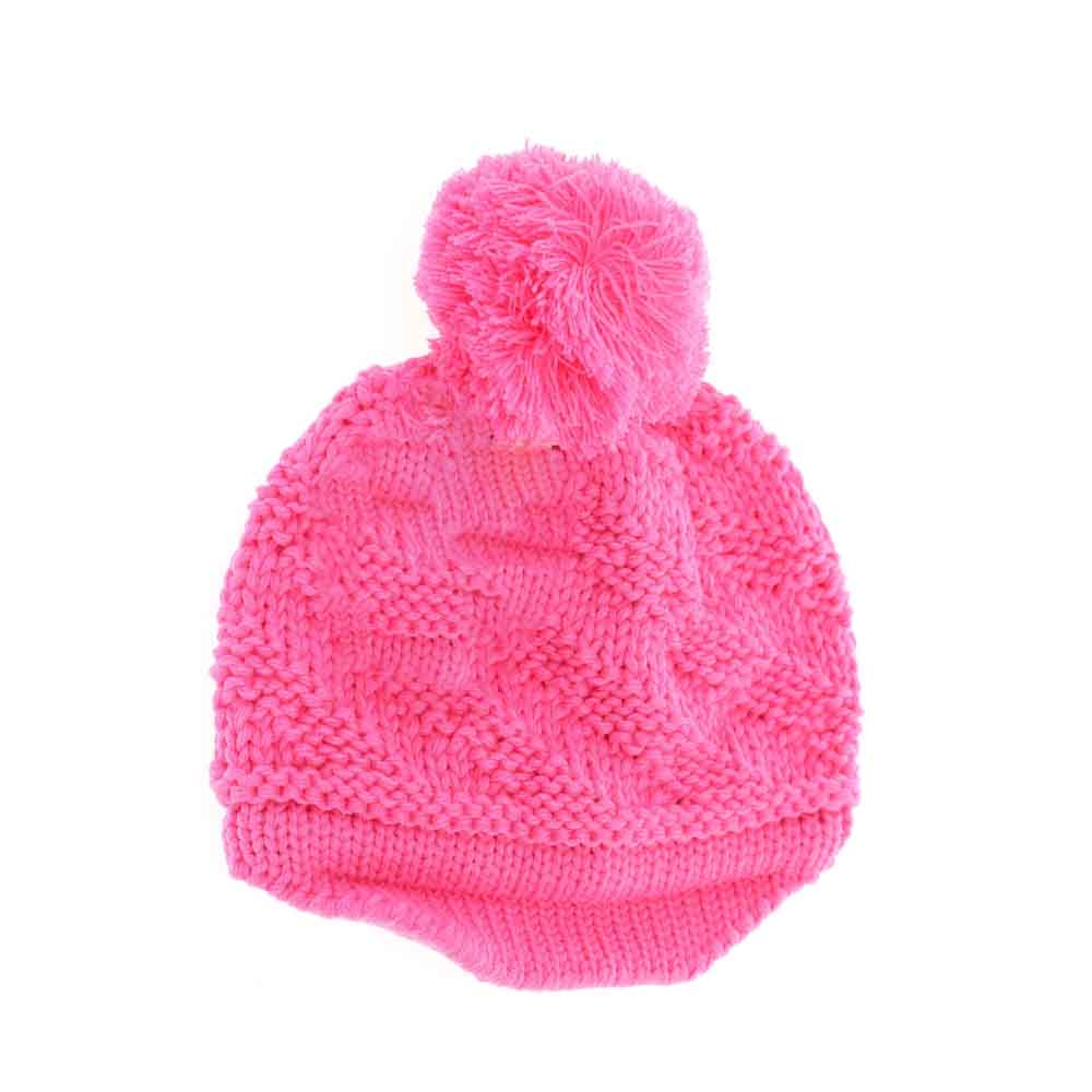 BABY Brim C.C Beanie Hat with Pom