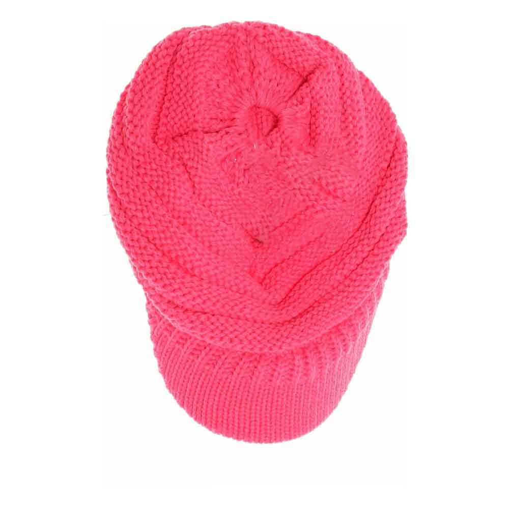 Knit Beanie Tail C.C Cap