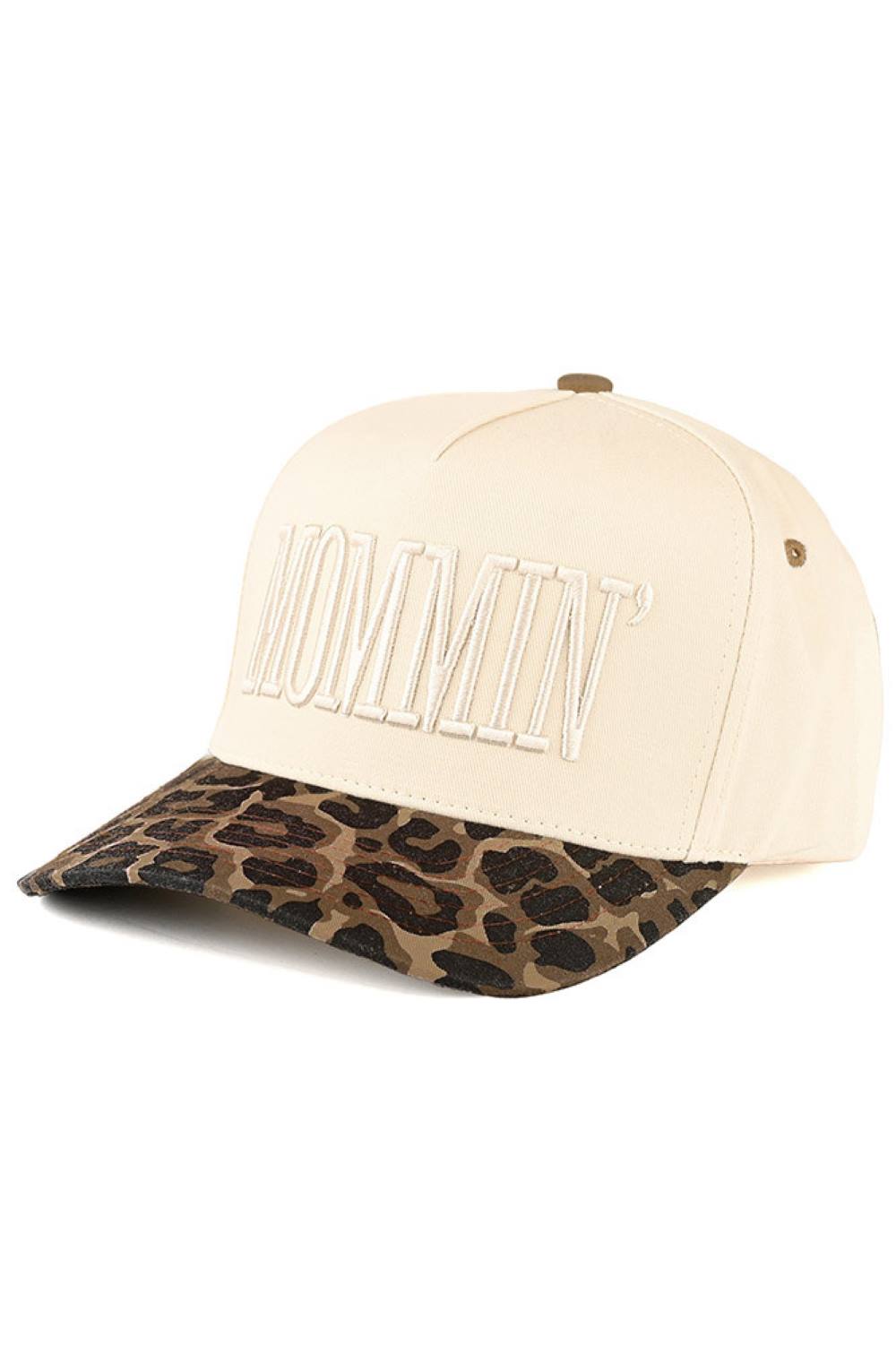 C.C MOMMIN Letter Two Tone Trucker Cap