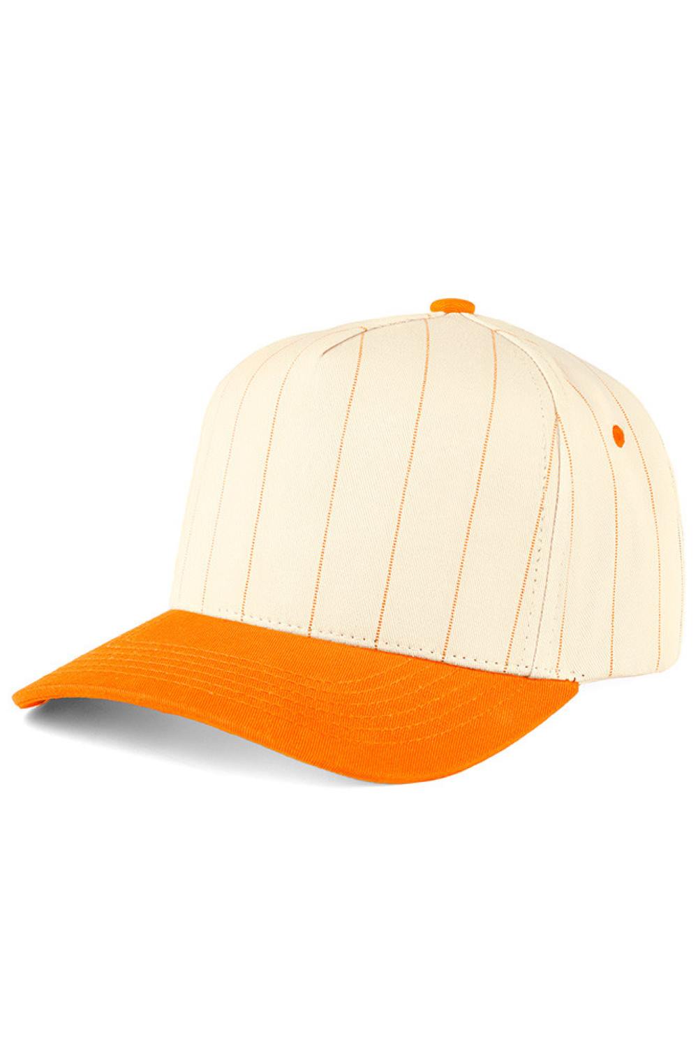 C.C Pinstripe Palin Two Tone Trucker Cap