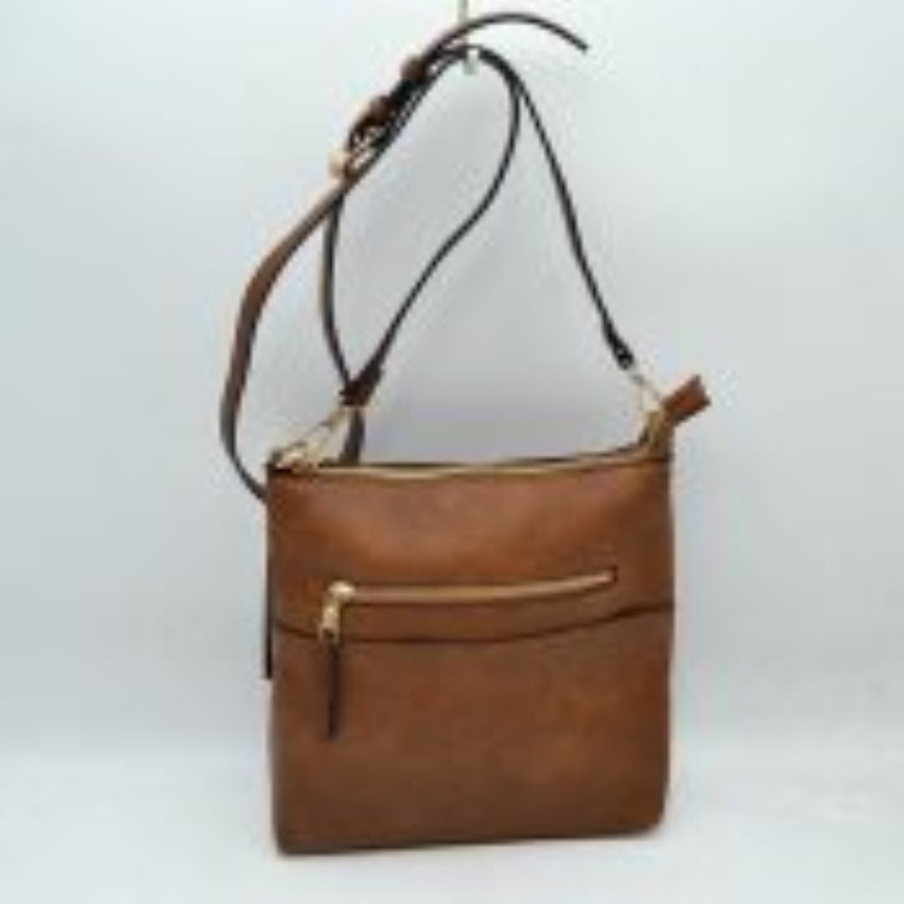 Women's Kaylee Soft PU Vegan Leather 2 in 1 Tote Crossbody Bag