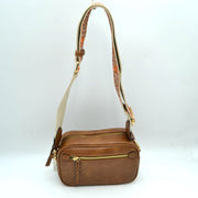 Guitar Strap Bag Multi-Zip Crossbody Bag