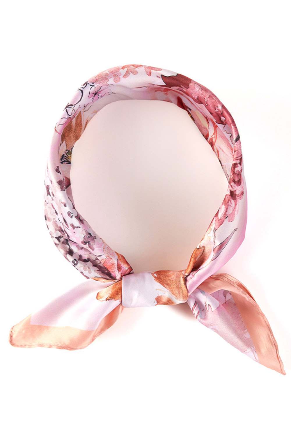 Floral Print Bandana Summer Scarf