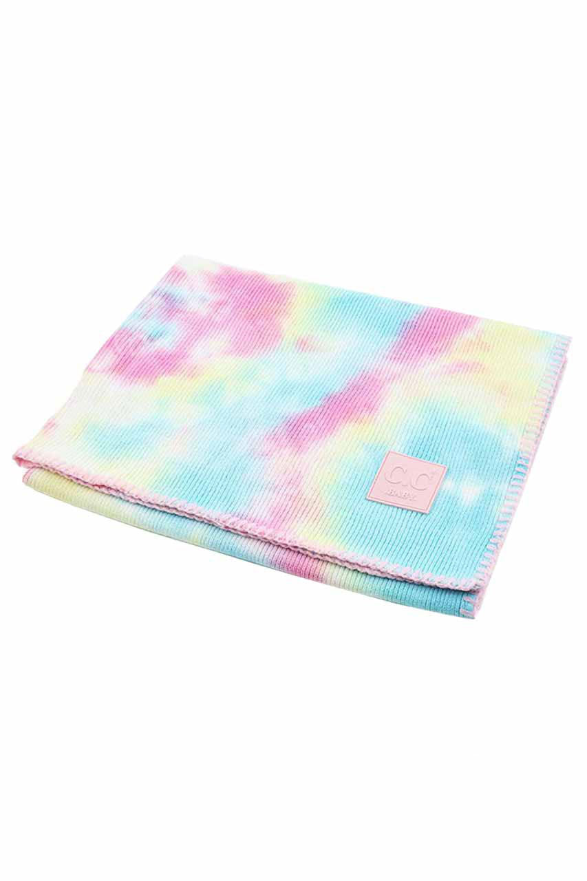 C.C Baby Tie Dye Stroller Blanket
