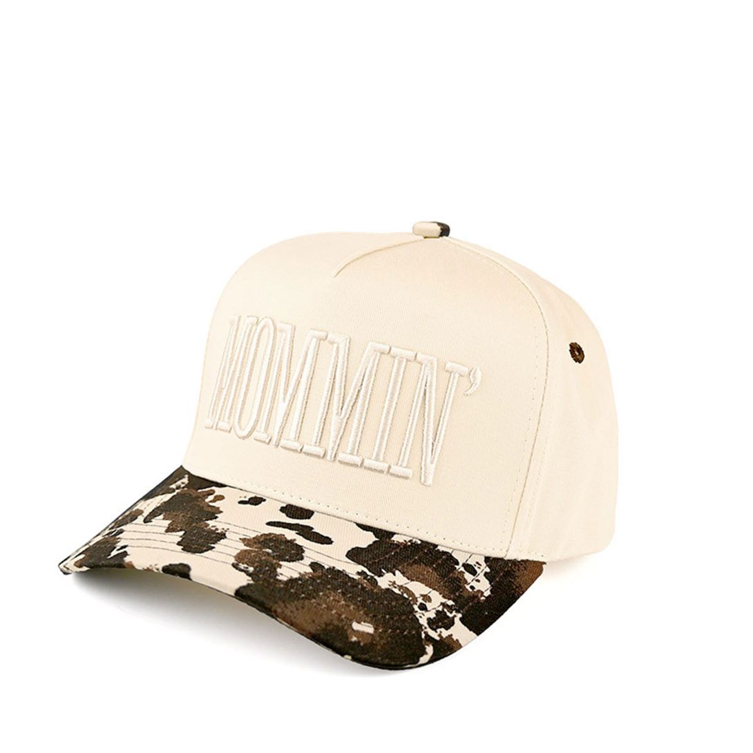 C.C MOMMIN Letter Two Tone Trucker Cap