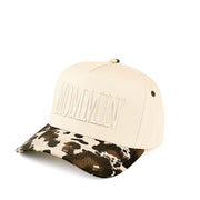 C.C MOMMIN Letter Two Tone Trucker Cap