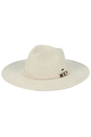 C.C Anchor Rope Trim Band Wide Brim Sun Hat