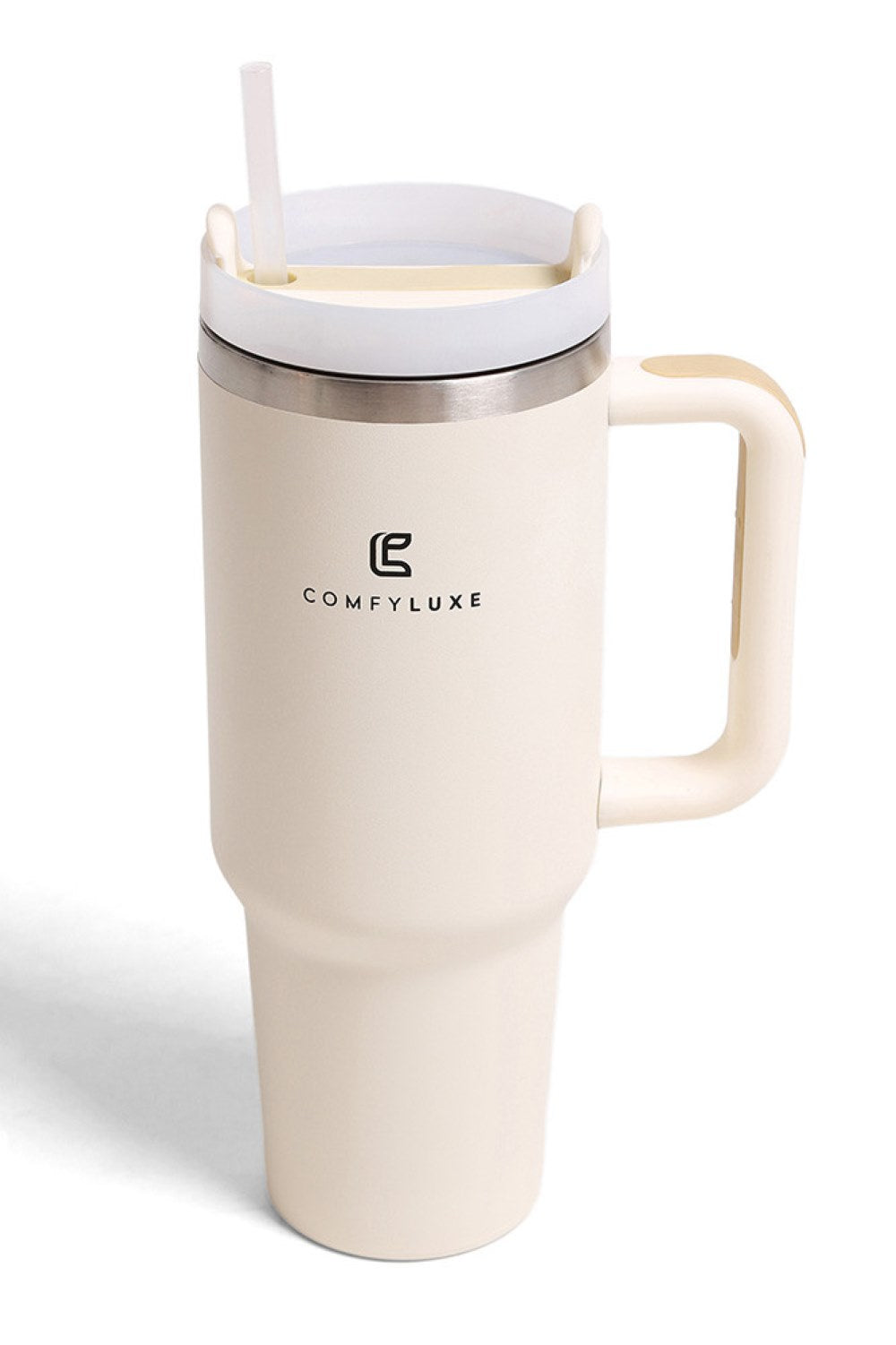 Solid Color 40oz Handle Tumbler