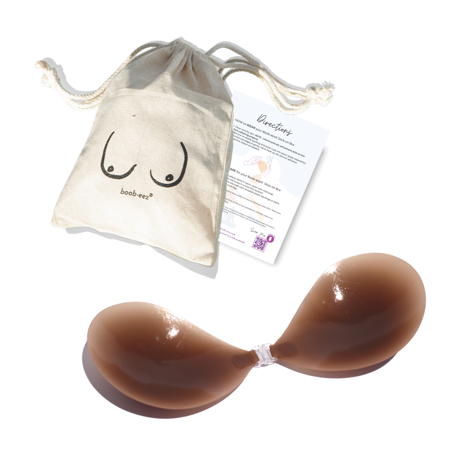 Seamless Stick-On Bra by Boob-eez®