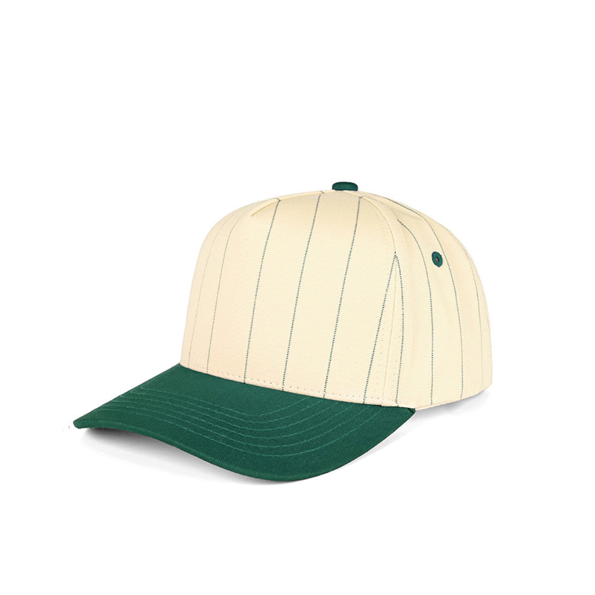 C.C Pinstripe Palin Two Tone Trucker Cap