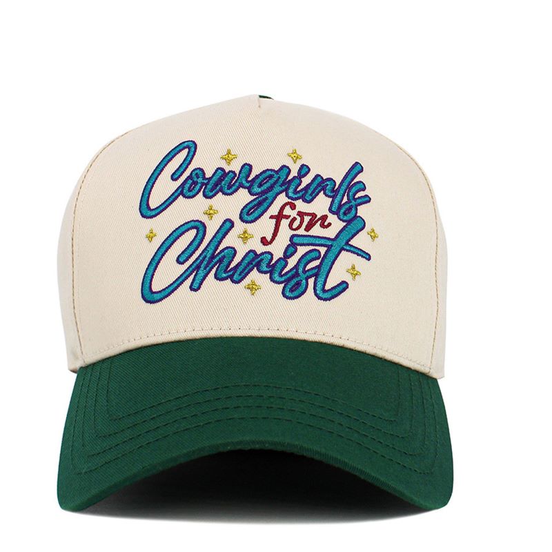 COWGIRLS FOR CHRIST Letter Five Panel Baseball Cap