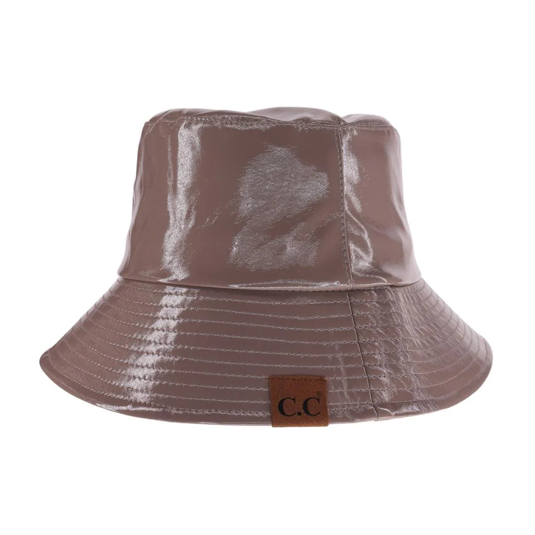 C.C Vegan Leather Bucket Hat