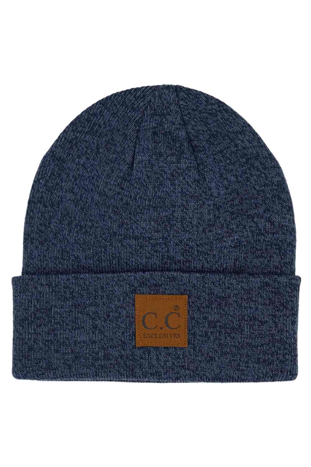C.C Unisex Classic Basic Solid Color Beanie