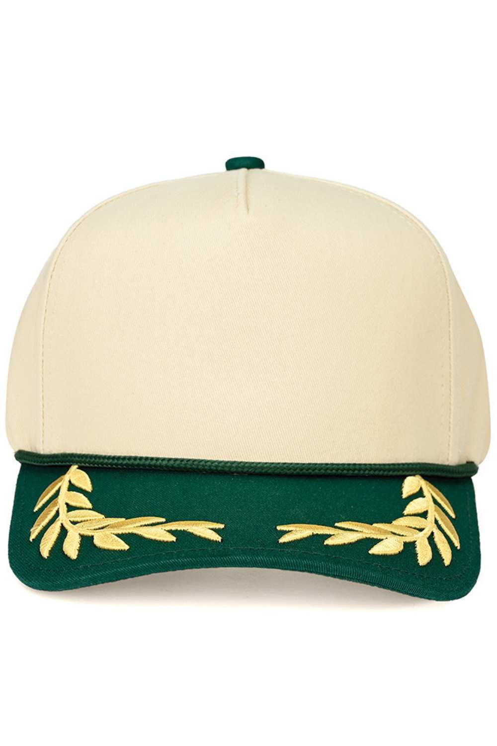 C.C Gold Bay Leaf with Rope Two Tone Trucker Cap