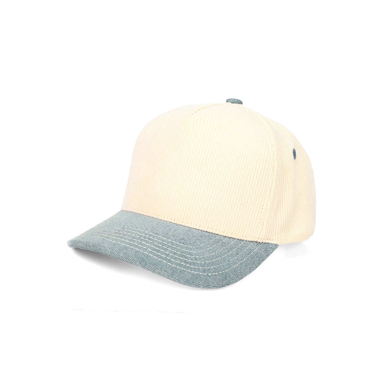 C.C Two Tone Corduroy Trucker Cap