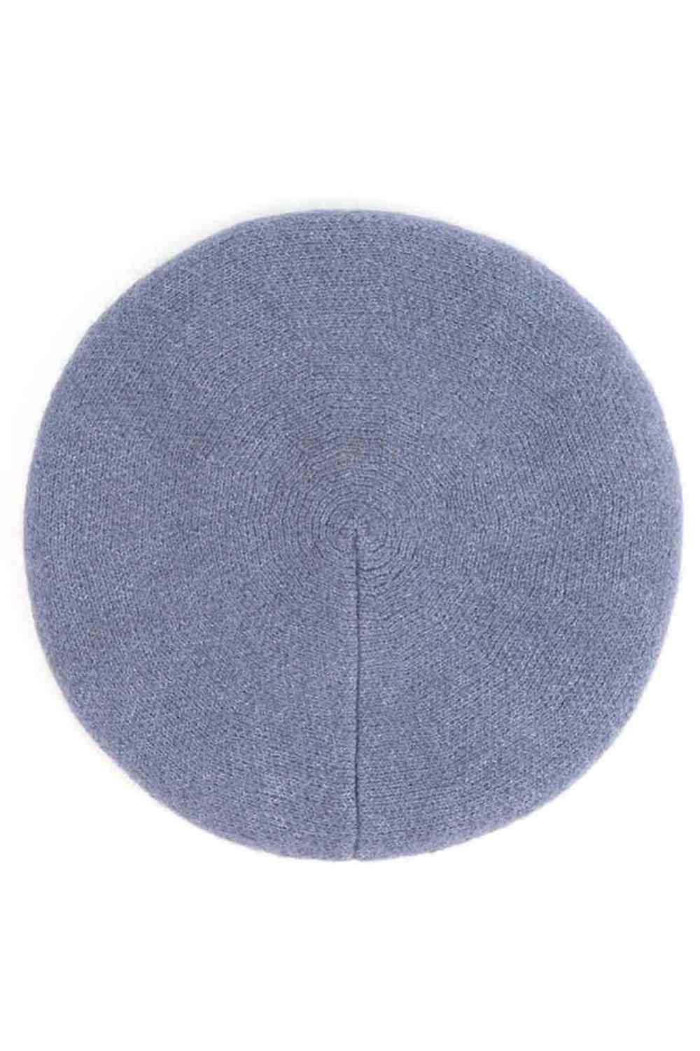 C.C Scalloped Texture Pattern Wool Beret Beanie